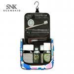 Wholesale Custom Travel Polyester Waterproof Wash Hanging Makeup Bag for sale