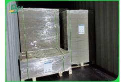 China Uncoated Thin Chipboard Paper Sheets Double Side Grey 250g - 700g supplier