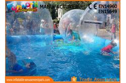 China Large Inflatable Water Pools , Inflatable Swimming Pool With Ball supplier