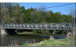 China BS Material Q345b Temporary Bailey Bridge Corrugated Steel Decking supplier