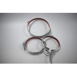 Custom Pipe Quick Release Clamps With Handle Mechanical Equipment Deepdrawing for sale