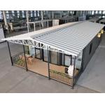 Temporary or Permanent Accommodation 30FT Expandable Container House with Steel Security Door for sale