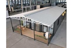 China 30FT Expandable Container House with Polyurethane Foam Insulation and Aluminum Alloy Sliding Window supplier
