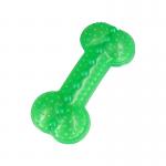 Teeth Cleaning Bone Shape Soft Natural Rubber chewing TPR Dog Toys for sale