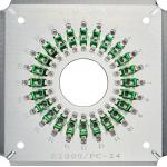 E2000PC24 Polishing Jigs/Holders 24 Ports E2000/PC Fiber Optic Patch Cord Connectors Tip Grinding for sale