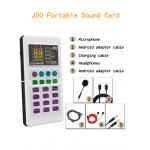 China white J50 Live sound card for sale