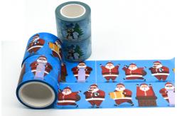 China Cute Santa Claus Christmas Washi Tape For Present supplier