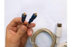 China Concentric Reusable Electrode Cable / EMG Shielded Cable supplier