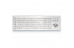 China IP65 Industrial Keyboard With Trackball Backlight Waterproof Keyboard supplier