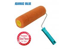 China Tangerine  Paint Roller Brush Polyester Brush Material Sturdy And Durable supplier