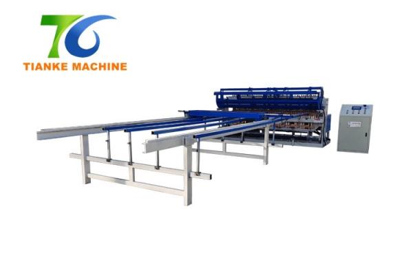 PLC 6mm Wire Fence Making Machine 300mm Mesh Panel Welding Machine