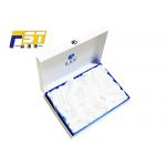 White High End Gift Flower Box CMYK Printing Recyclable Size Welcome Customized for sale