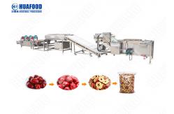 China Fruit And Vegetable Processing Line High Efficiency Dried Fruit Processing Equipment supplier