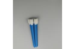 China PP Handle No Lint Foam Cleaning Swab For Inject Printer 125mm Length supplier