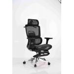 High Back Ergonomic Computer Chair Aluminium Type 4D Armrest With Footrest for sale