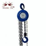 CE GS certifi. Round Blue Cheap Manual Lifting Chain Block 1-30 Ton for sale