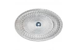 China One Hole Glass Vessel Basins No Overflow Pop Up Drain Glass Bowl supplier