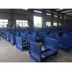 Steel Lift Customizable Pallet Stackable Distillers Storage Bin For Scrap 1.5 Ton Load for sale