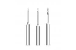 China Tungsten Carbide Flat End Mill Cutter Micro Diameter For Aluminum Alloy supplier