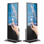 Full HD Interactive Advertising Kiosk 49inch 55inch Big Touch Screen Display H81 for sale