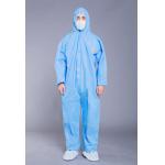 AAMI LEVEL 3 Sms Nonwoven Disposable Coveralls Blue for sale