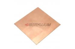 China UNS C17200 Alloy 25 Beryllium Copper C172 Sheet Metal Plate 1mmx200mm supplier