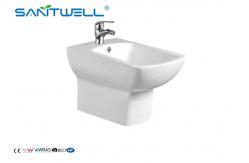 China Africa design white ceramic toilet bidet 545*370*370 mm for hotel supplier