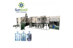 China 300BPH CE Approved Barreled 5 Gallon Water Filling Machine supplier