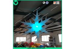 China Inflatable Snowflake With LED Light,Lighting Inflatable Snow Flower supplier