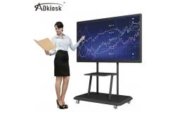 China 65inch Infrared Interactive Electronic Whiteboard 4k LCD Digital Super Clear supplier