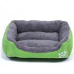 Polyester Pet Crate Bed Sofa Solid Plush Dog Bed for sale