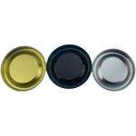0.22mm Flat Black Metal Paper Can Tinplate Lid for sale
