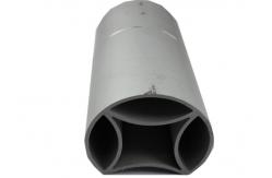 China Natural Silver Aluminum Window Extrusion Profiles With Natural Oxidation Treatment supplier