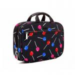 Black Folding Portable Travel Cosmetic Hanging Toiletry Bag for sale