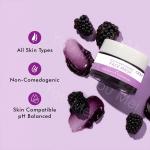 Natural Blackberry Sleeping AHA BHA Hydrojelly Mask Oil Control Refreshing Exfoliating Glowing for sale