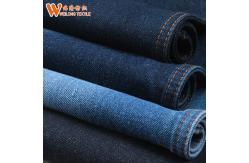 China Uniform Heavyweight 14oz Stretch Denim Jean Material Environmentally Friendly supplier