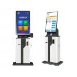 23.8inch 32inch Self Ordering Kiosk Bill Acceptor Payment Kiosk With Printer for sale