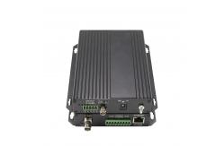 China Analog Video Bidi Data RS232/RS422 10/100M Ethernet Over Fiber Converter DC5V supplier