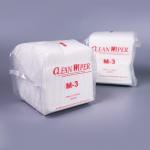 25x25cm Lint Free Cleanroom Paper Nonwoven Cleanroom Wipes 9x9 M-3 Series for sale