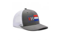 China Pre curved Richardson 112 Trucker Hats 6 Panel Flat Embroidery Custom Logo supplier