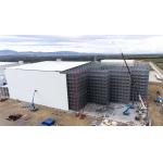 Retrieval System Clad Rack Warehouse Pallet Rack Supported Building for sale
