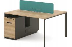 China Melamine Board Office Table Cubicle Partition 1.2M / 1.4M supplier