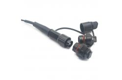 China Outdoor Waterproof Fiber Optic Connector IP67 Corrosion Resistant supplier
