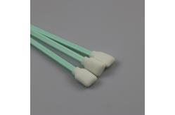 China Polypropylene Stick Foam Tip Cleaning Swabs For Digital Printer 125mm supplier