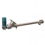 Horizontal And Inclined Material Transportation With Auger Screw Conveyor for sale
