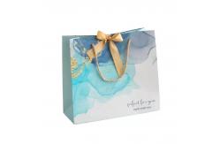 China Coated Paper Custom Printed Gift Bags With Handle Offset printing supplier
