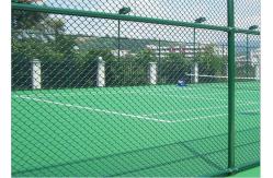 China Zoos Galvanised Metal Chain Link Fencing 50*50mm Mesh supplier