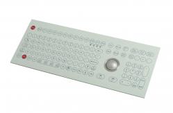 China Rugged Flat Membrane Medical Keyboard All In One Function washable Keyboard supplier