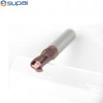Solid Carbide Cutting Tool HRC45 Ball Nose End Mill for sale