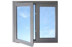 China Custom Aluminum Frame Single Double Tempered Glass Casement Window  supplier